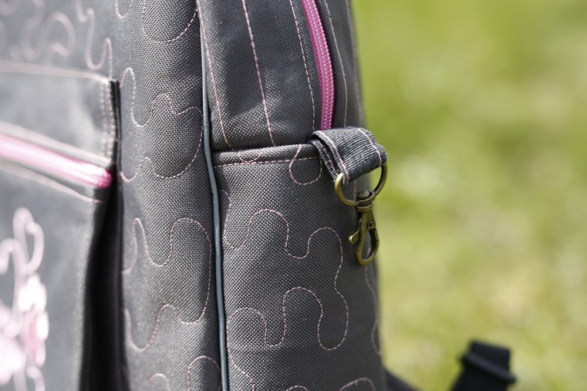 Batoh Dogrider®: Stylový, prostorný a bezpečný - Barva: Růžová