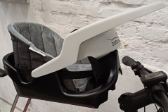 Dogrider® dog bike seat with cushion insert